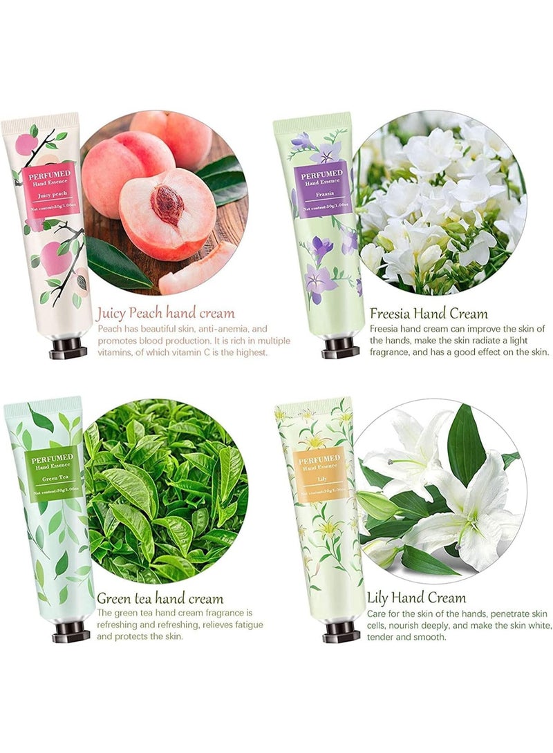 CLENEA 10 Pack Hand Cream Gift Set, Fruits Fragrance Hand Cream, Plant Fragrance Hand Cream, Travel Size Hand Cream, Deeply Hydrating and Nourishing Non-Greasy, For Men And Women, 30ml - Image 3